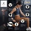 image:imageSonix Electric Massage Gun Mini R3 Deep Tissue Handheld Extension Handle Portable Compact Massager Muscle Athletes Percussion Back Pain Relief BONDIR R3 Small Brown Tort Leopard