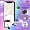 image:imageSonix Keychain Case Compatible with Apple AirTag  Protective AirTag Cover Keychain Charm  100 Sour Embroidered Lemon Charm  LemonCare Bears Air