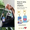 image:imageSonix Keychain Case Compatible with Apple AirTag  Protective AirTag Cover Keychain Charm  100 Sour Embroidered Lemon Charm  LemonCare Bears Air