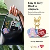 image:imageSonix Keychain Case Compatible with Apple AirTag  Protective AirTag Cover Keychain Charm  100 Sour Embroidered Lemon Charm  LemonCheer Bear