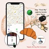 image:imageSonix Keychain Case Compatible with Apple AirTag  Protective AirTag Cover Keychain Charm  100 Sour Embroidered Lemon Charm  LemonCroissant