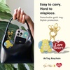 image:imageSonix Keychain Case Compatible with Apple AirTag  Protective AirTag Cover Keychain Charm  100 Sour Embroidered Lemon Charm  LemonFunshine Bear