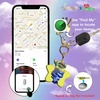 image:imageSonix Keychain Case Compatible with Apple AirTag  Protective AirTag Cover Keychain Charm  100 Sour Embroidered Lemon Charm  LemonGreenBlue  Grumpy Bear  Oscar the Grouch