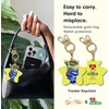 image:imageSonix Keychain Case Compatible with Apple AirTag  Protective AirTag Cover Keychain Charm  100 Sour Embroidered Lemon Charm  LemonGreenBlue  Grumpy Bear  Oscar the Grouch