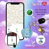 image:imageSonix Keychain Case Compatible with Apple AirTag  Protective AirTag Cover Keychain Charm  100 Sour Embroidered Lemon Charm  LemonGrumpy Bear