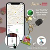 image:imageSonix Keychain Case Compatible with Apple AirTag  Protective AirTag Cover Keychain Charm  100 Sour Embroidered Lemon Charm  LemonHello Kitty  Friends X Strawberry Shortcake