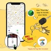 image:imageSonix Keychain Case Compatible with Apple AirTag  Protective AirTag Cover Keychain Charm  100 Sour Embroidered Lemon Charm  LemonLemon