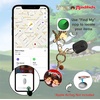 image:imageSonix Keychain Case Compatible with Apple AirTag  Protective AirTag Cover Keychain Charm  100 Sour Embroidered Lemon Charm  LemonMonchhichi Red