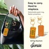 image:imageSonix Keychain Case Compatible with Apple AirTag  Protective AirTag Cover Keychain Charm  100 Sour Embroidered Lemon Charm  LemonMovie Ticket
