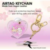 image:imageSonix Keychain Case Compatible with Apple AirTag  Protective AirTag Cover Keychain Charm  100 Sour Embroidered Lemon Charm  LemonMy Melody Fairy 50th Anniversary