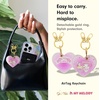 image:imageSonix Keychain Case Compatible with Apple AirTag  Protective AirTag Cover Keychain Charm  100 Sour Embroidered Lemon Charm  LemonMy Melody Fairy 50th Anniversary