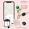 image:imageSonix Keychain Case Compatible with Apple AirTag  Protective AirTag Cover Keychain Charm  100 Sour Embroidered Lemon Charm  LemonMy Sweet Piano