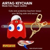 image:imageSonix Keychain Case Compatible with Apple AirTag  Protective AirTag Cover Keychain Charm  100 Sour Embroidered Lemon Charm  LemonPacman Classic  Blinky
