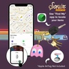image:imageSonix Keychain Case Compatible with Apple AirTag  Protective AirTag Cover Keychain Charm  100 Sour Embroidered Lemon Charm  LemonPacman Classic  Pinky