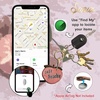 image:imageSonix Keychain Case Compatible with Apple AirTag  Protective AirTag Cover Keychain Charm  100 Sour Embroidered Lemon Charm  LemonPeach