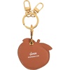 image:imageSonix Keychain Case Compatible with Apple AirTag  Protective AirTag Cover Keychain Charm  100 Sour Embroidered Lemon Charm  LemonPeach