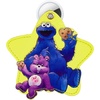 image:imageSonix Keychain Case Compatible with Apple AirTag  Protective AirTag Cover Keychain Charm  100 Sour Embroidered Lemon Charm  LemonPurple  Share Bear  Cookie Monster