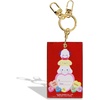 image:imageSonix Keychain Case Compatible with Apple AirTag  Protective AirTag Cover Keychain Charm  100 Sour Embroidered Lemon Charm  LemonSanrio X Sweethearts
