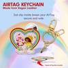 image:imageSonix Keychain Case Compatible with Apple AirTag  Protective AirTag Cover Keychain Charm  100 Sour Embroidered Lemon Charm  LemonStrawberry Shortcake Berry Besties Rainbow