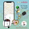 image:imageSonix Keychain Case Compatible with Apple AirTag  Protective AirTag Cover Keychain Charm  100 Sour Embroidered Lemon Charm  LemonStrawberry Shortcake Berry Besties Rainbow