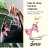 image:imageSonix Keychain Case Compatible with Apple AirTag My Melody x Strawberry ShortcakePink Bow