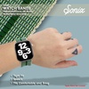 image:imageSonix Knit Watch Band Compatible with Apple Watch  Stretch Ribbed Knit Stylish Sporty  41mm40mm38mm Series 987654321SE  LilacGreen