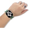 image:imageSonix Knit Watch Band Compatible with Apple Watch  Stretch Ribbed Knit Stylish Sporty  41mm40mm38mm Series 987654321SE  LilacGreen