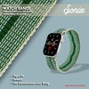 image:imageSonix Knit Watch Band Compatible with Apple Watch  Stretch Ribbed Knit Stylish Sporty  41mm40mm38mm Series 987654321SE  LilacGreen