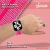 image:imageSonix Knit Watch Band Compatible with Apple Watch  Stretch Ribbed Knit Stylish Sporty  41mm40mm38mm Series 987654321SE  LilacHot Pink