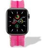 image:imageSonix Knit Watch Band Compatible with Apple Watch  Stretch Ribbed Knit Stylish Sporty  41mm40mm38mm Series 987654321SE  LilacHot Pink