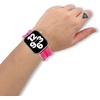 image:imageSonix Knit Watch Band Compatible with Apple Watch  Stretch Ribbed Knit Stylish Sporty  41mm40mm38mm Series 987654321SE  LilacHot Pink