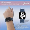 image:imageSonix Knit Watch Band Compatible with Apple Watch  Stretch Ribbed Knit Stylish Sporty  41mm40mm38mm Series 987654321SE  LilacIndigo