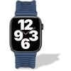image:imageSonix Knit Watch Band Compatible with Apple Watch  Stretch Ribbed Knit Stylish Sporty  41mm40mm38mm Series 987654321SE  LilacIndigo