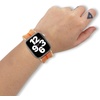 image:imageSonix Knit Watch Band Compatible with Apple Watch  Stretch Ribbed Knit Stylish Sporty  41mm40mm38mm Series 987654321SE  LilacOrange