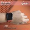 image:imageSonix Knit Watch Band Compatible with Apple Watch  Stretch Ribbed Knit Stylish Sporty  41mm40mm38mm Series 987654321SE  LilacPersimmon