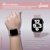 image:imageSonix Knit Watch Band Compatible with Apple Watch  Stretch Ribbed Knit Stylish Sporty  41mm40mm38mm Series 987654321SE  LilacRose