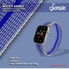image:imageSonix Knit Watch Band Compatible with Apple Watch  Stretch Ribbed Knit Stylish Sporty  41mm40mm38mm Series 987654321SE  LilacRoyal Blue