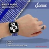 image:imageSonix Knit Watch Band Compatible with Apple Watch  Stretch Ribbed Knit Stylish Sporty  41mm40mm38mm Series 987654321SE  LilacRoyal Blue