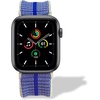 image:imageSonix Knit Watch Band Compatible with Apple Watch  Stretch Ribbed Knit Stylish Sporty  41mm40mm38mm Series 987654321SE  LilacRoyal Blue