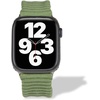 image:imageSonix Knit Watch Band Compatible with Apple Watch  Stretch Ribbed Knit Stylish Sporty  41mm40mm38mm Series 987654321SE  LilacSage Green