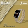 image:imageSonix Knit Watch Band Compatible with Apple Watch  Stretch Ribbed Knit Stylish Sporty  41mm40mm38mm Series 987654321SE  LilacTaupe