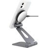 image:imageSonix Magnetic Adjustable Cell Phone Desk Stand Pedestal Compatible with Apple MagSafe GraphiteGraphite