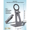 image:imageSonix Magnetic Adjustable Cell Phone Desk Stand Pedestal Compatible with Apple MagSafe GraphiteGraphite