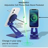 image:imageSonix Magnetic Adjustable Cell Phone Desk Stand Pedestal Compatible with Apple MagSafe Pacific BluePacific Blue