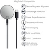 image:imageSonix Magnetic Car Mount Wireless Charging Station USBC Hands Free Cell Phone Holder and Charger with Secure Vent Clip Graphite