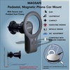 image:imageSonix Magnetic Link Car Mount Compatible with MagSafe Cases and MagSafe Wireless Charger for iPhone 16 15 14 13 12 Series Hands Free Cell Phone Holder with Secure Vent Clip  Graphite