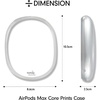 image:imageSonix Protective Case Cover for AirPods Max Headphones  Cherry on TopClear