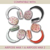 image:imageSonix Protective Case Cover for AirPods Max Headphones  Cherry on TopCottage Floral Pink