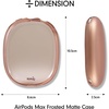 image:imageSonix Protective Case Cover for AirPods Max Headphones  Cherry on TopFrosted Matte Mauve