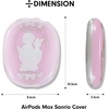 image:imageSonix Protective Case Cover for AirPods Max Headphones  Cherry on TopMy Melody x Strawberry Shortcake
